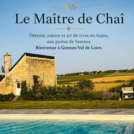 Le Maitre De Chai Et Sa Piscine Σπίτι διακοπών Coutures (Maine-et-Loire)